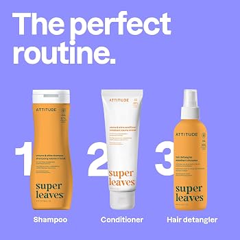 Attitude Après-shampoing super feuilles volume & brillance 240,00 millilitres extra image