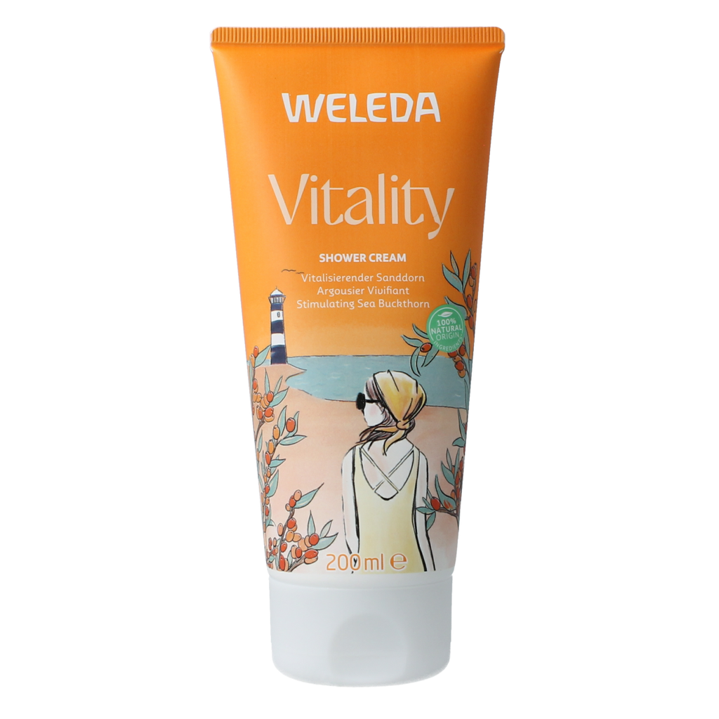 Weleda Duindoorn vitaliserende douchecreme 200.00 Milliliter