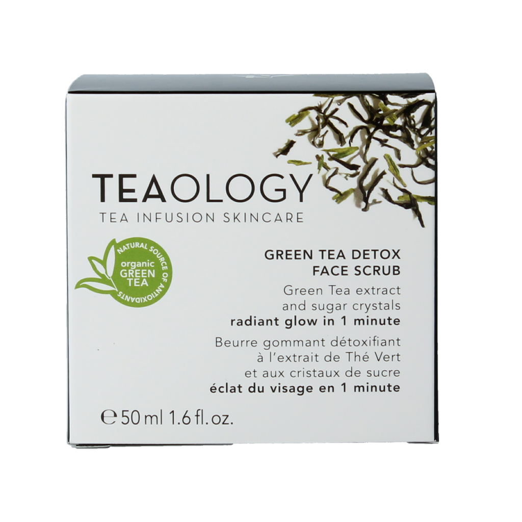 Teaology Green tea detox face scrub 50.00 Milliliter