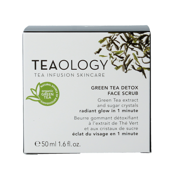 Teaology Green tea detox face scrub 50.00 Milliliter