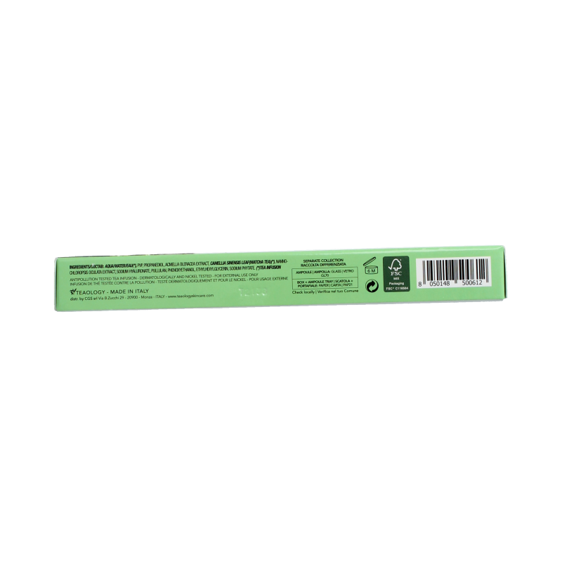 Teaology Matcha tea ultra firming ampoules 7 Stuks
