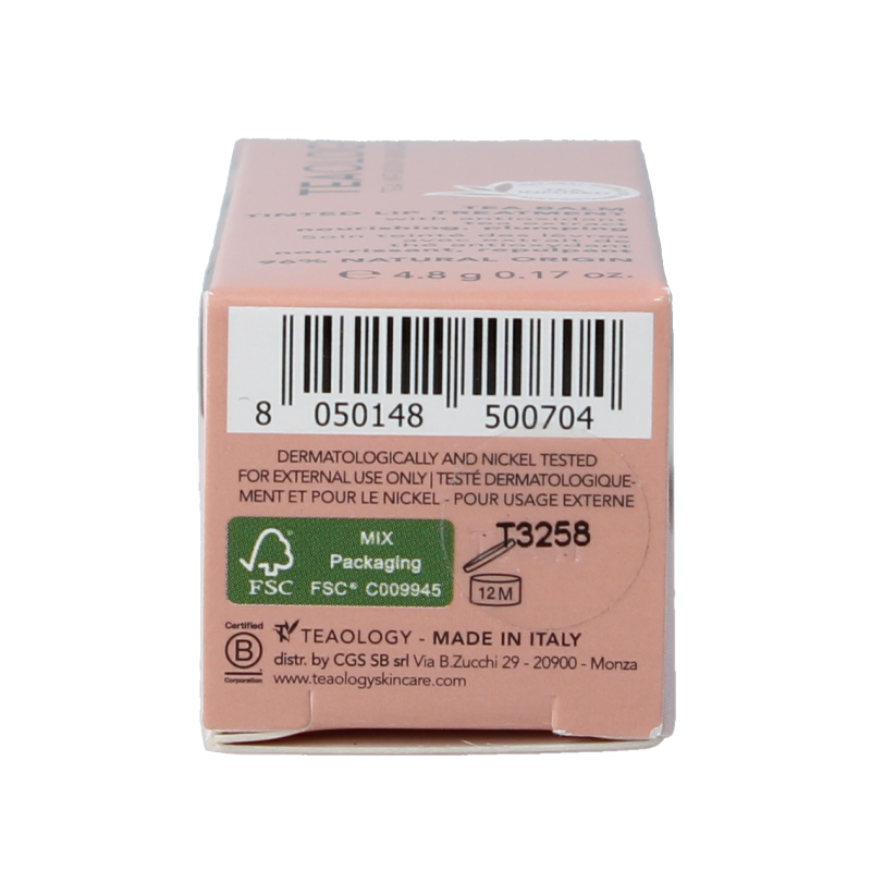 Teaology Lipbalm vanilla tea 4.8 Gram