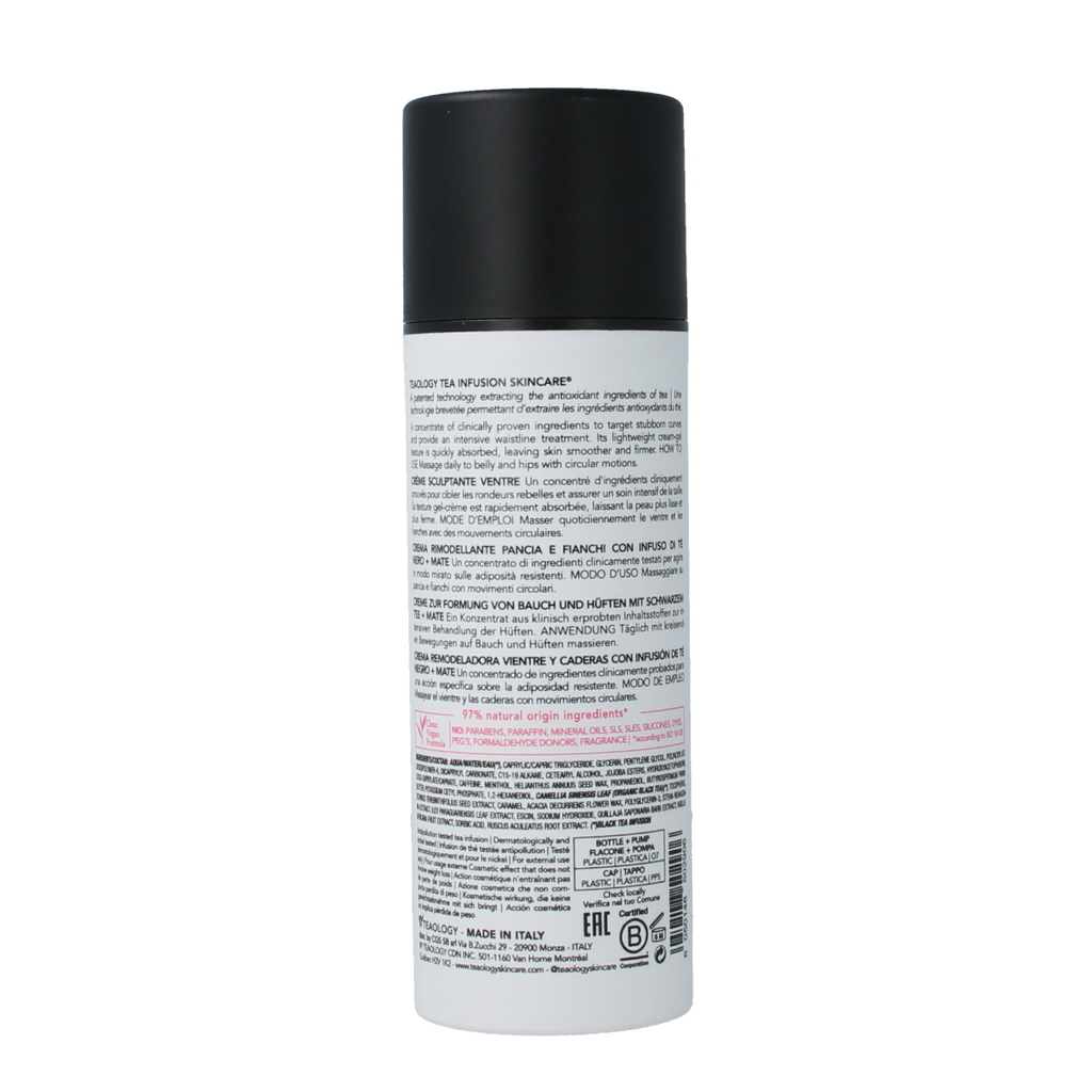 Teaology Black tea flat belly cream 150.00 Milliliter