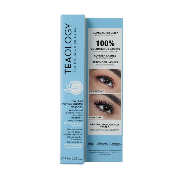 Teaology Tea lash peptide volume mascara 9.50 Milliliter