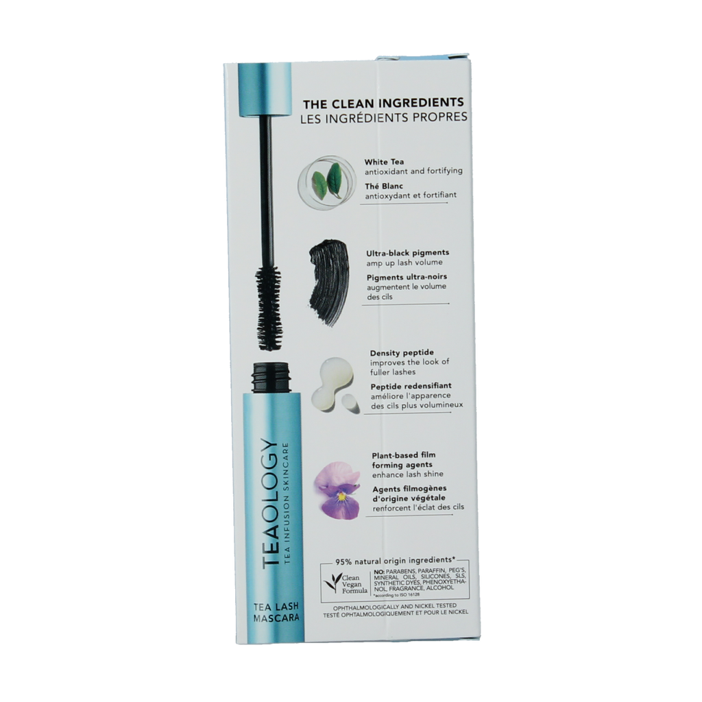 Teaology Tea lash peptide volume mascara 9.50 Milliliter
