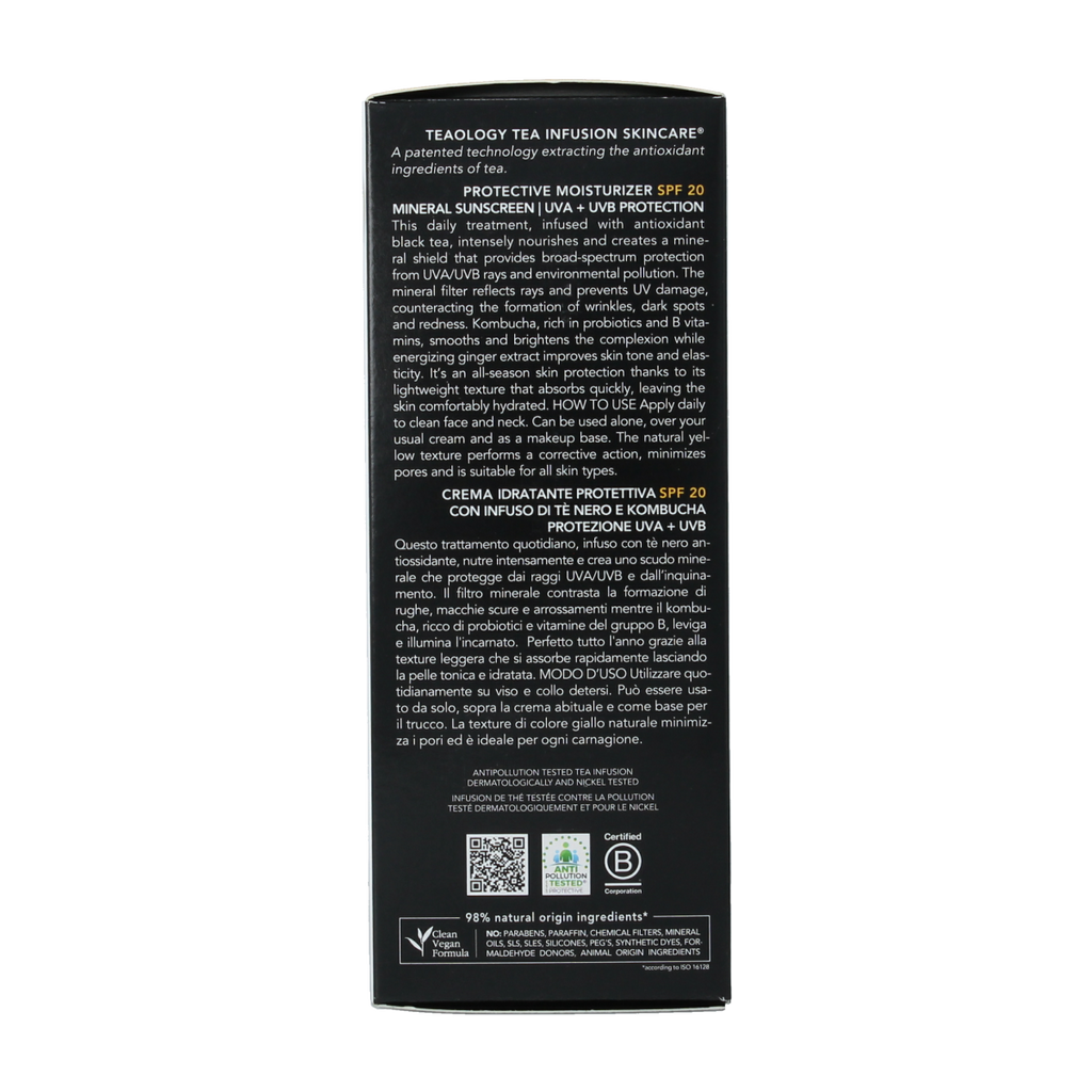 Teaology Kombucha tea moisturizer SPF20 50.00 Milliliter