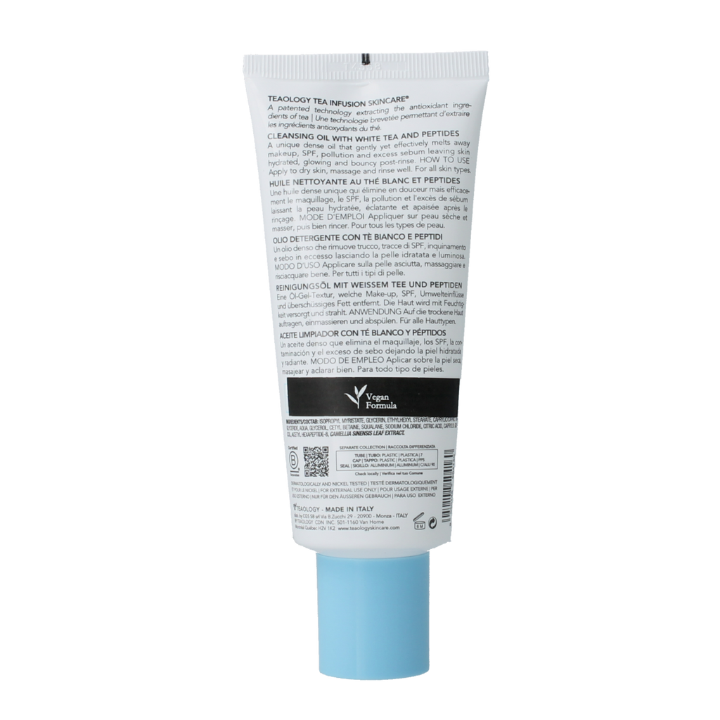 Teaology White tea peptide cleansing oil 100.00 Milliliter