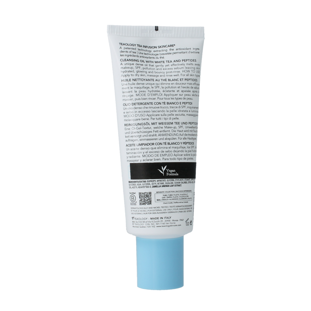 Teaology White tea peptide cleansing oil 100.00 Milliliter