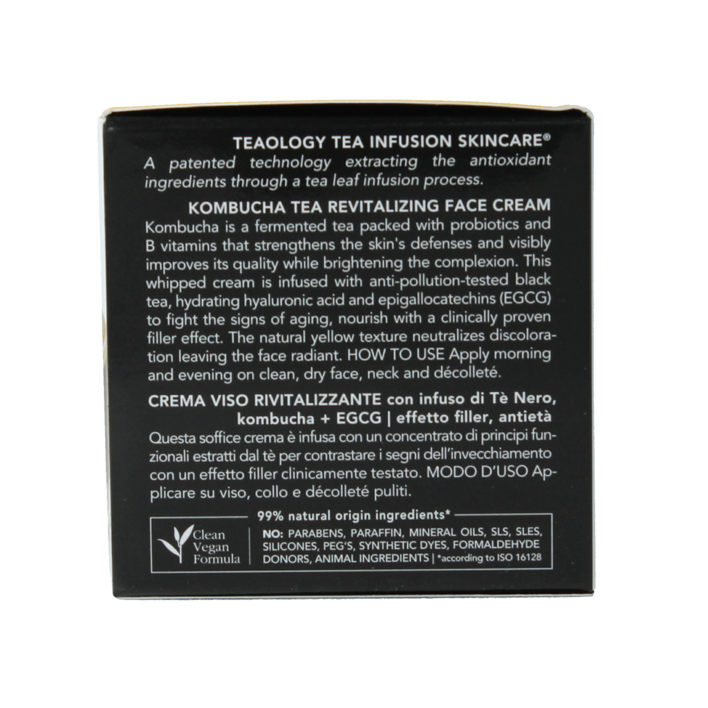 Teaology Kombucha tea revitalizing face cream 50.00 Milliliter