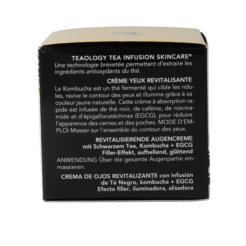 Teaology Kombucha tea revitalizing eye cream 15 Milliliter