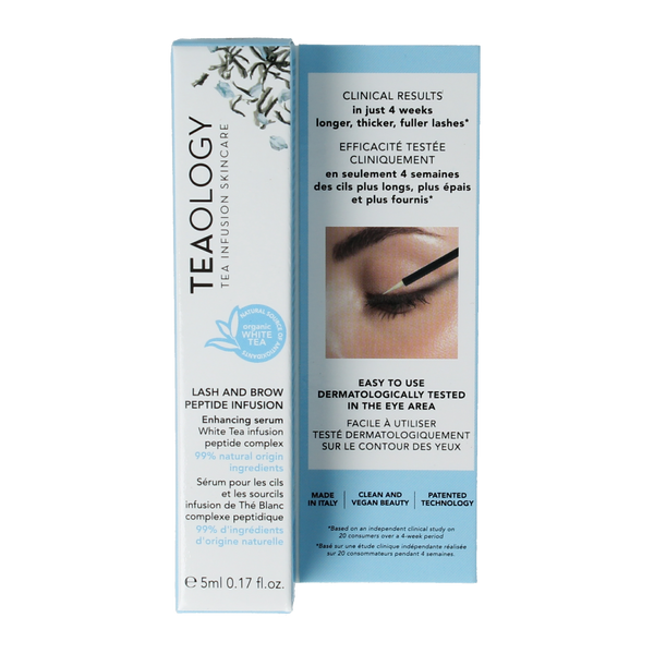 Teaology Lash and brow peptide infusion 5.00 Milliliter
