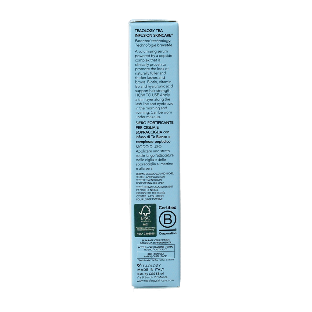 Teaology Lash and brow peptide infusion 5.00 Milliliter