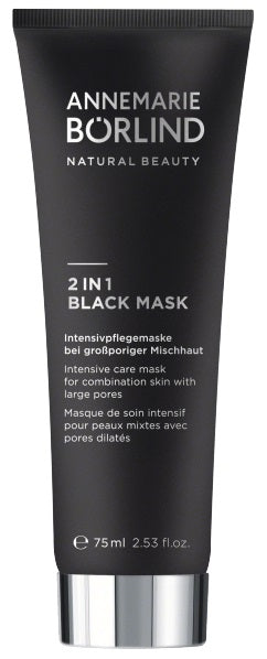 Borlind Masker skin & pore black 2-in-1 75.00 Milliliter