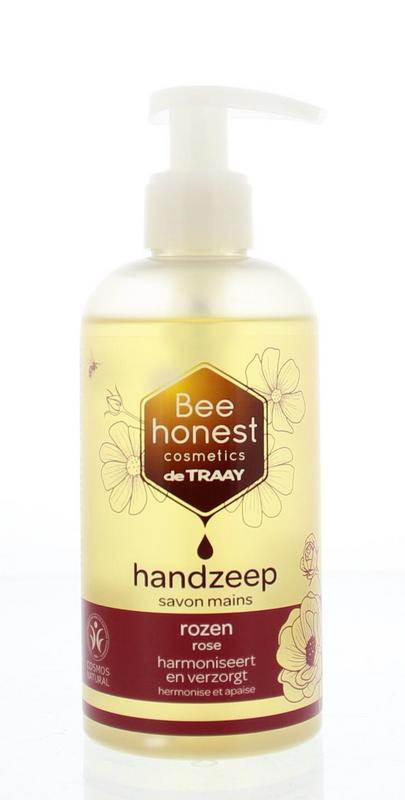 Traay Bee Honest Handzeep rozen 250.00 Milliliter