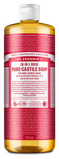 Dr Bronners Liquid soap roos 945 Milliliter