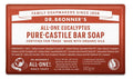 Dr Bronners Barsoap eucalyptus 140.00 Gram