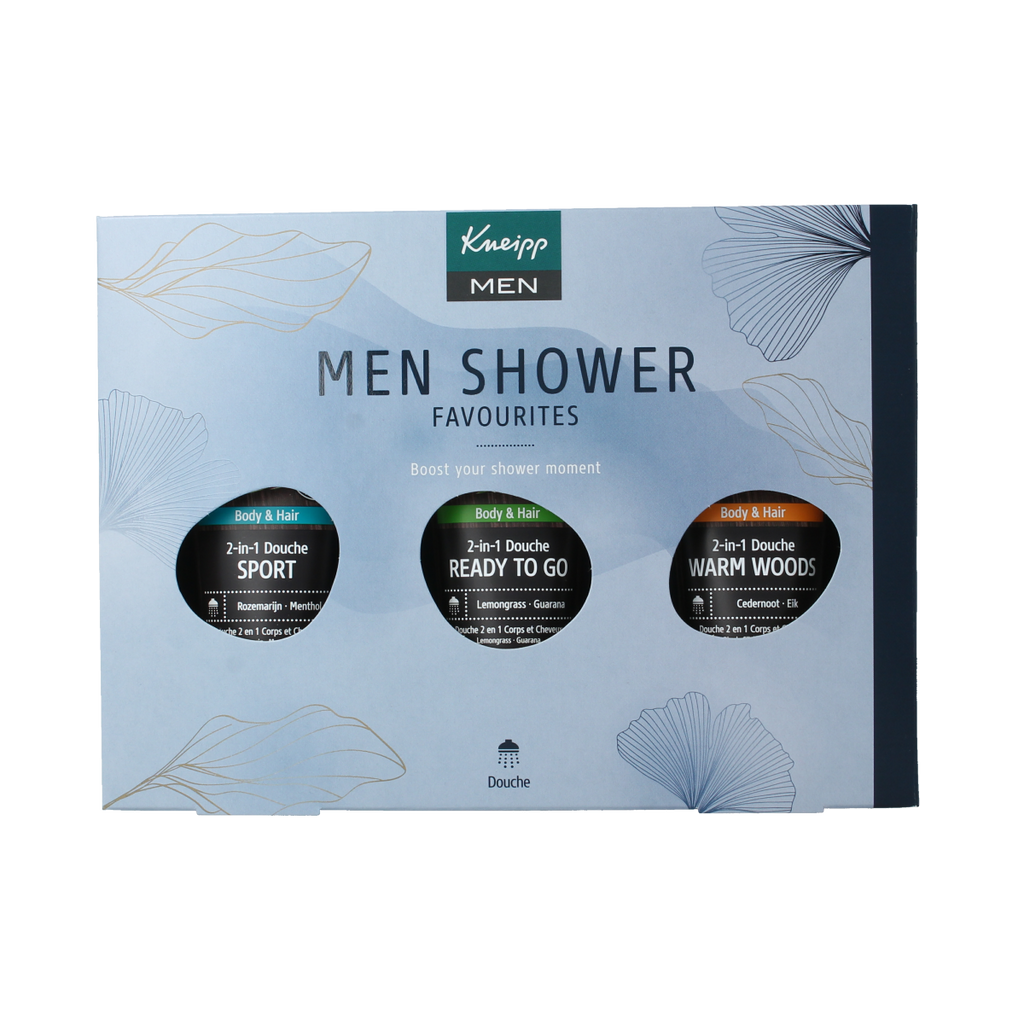 Kneipp Men geschenkset douche 1.00 Set
