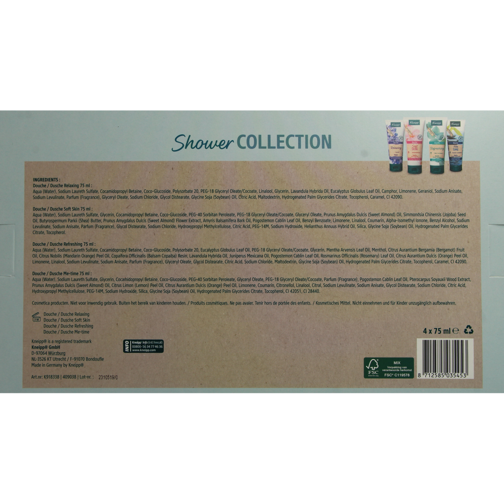Kneipp Geschenkverpakking douche favourites 1.00 Set