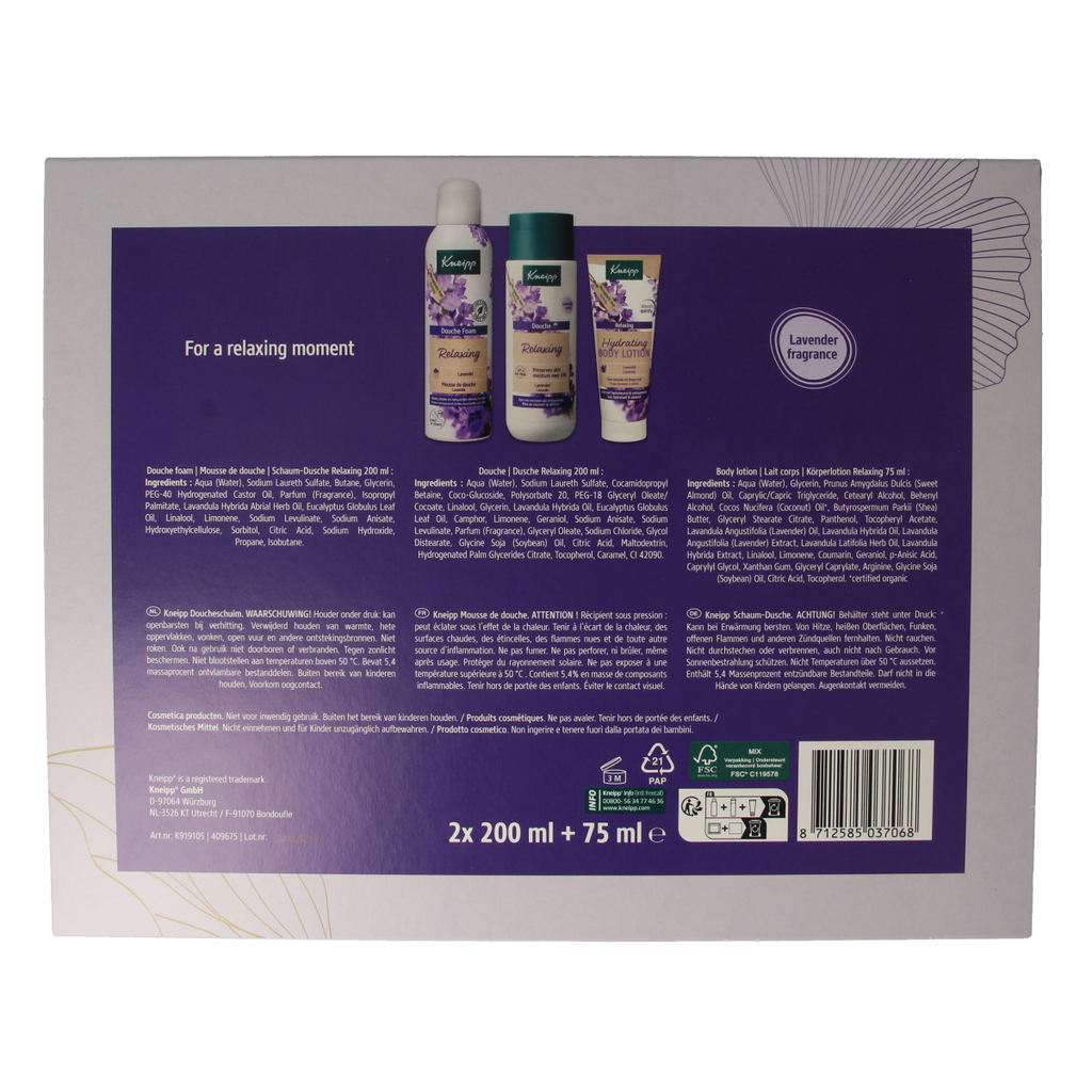 Kneipp Geschenkset luxe relaxing 1.00 Set