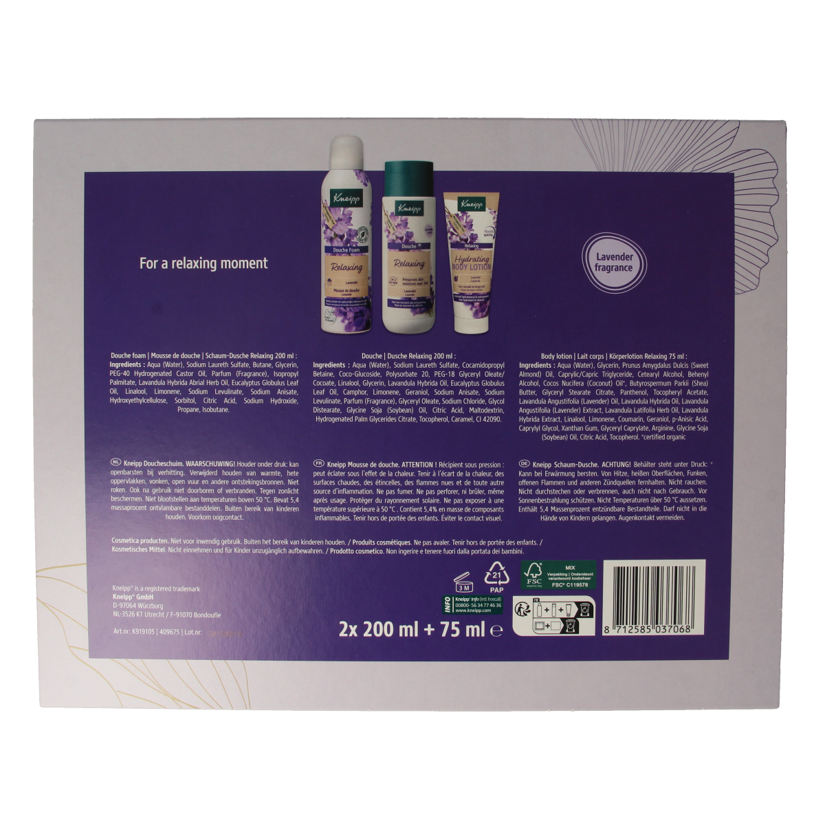 Kneipp Geschenkset luxe relaxing 1.00 Set
