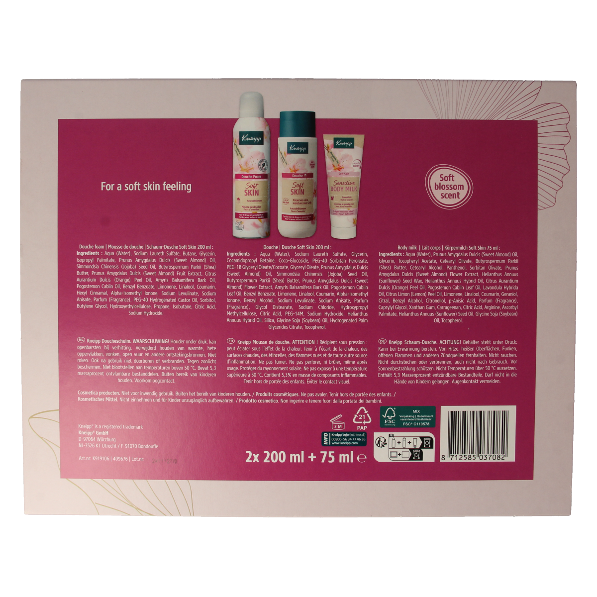 Kneipp Geschenkset luxe soft skin 1.00 Set