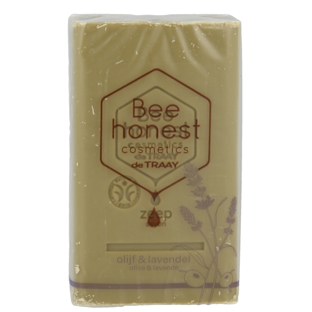 Traay Bee Honest Zeep olijf & lavendel 100.00 Gram