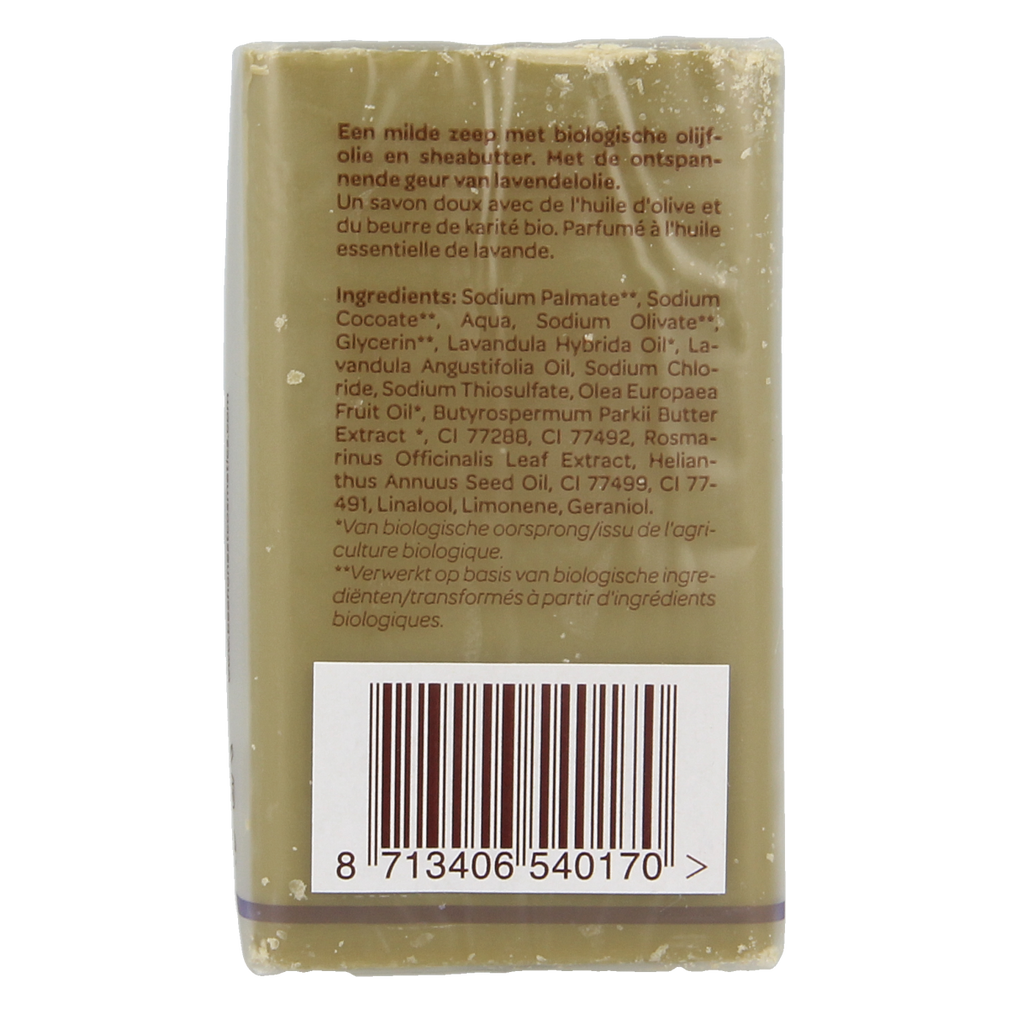 Traay Bee Honest Zeep olijf & lavendel 100.00 Gram