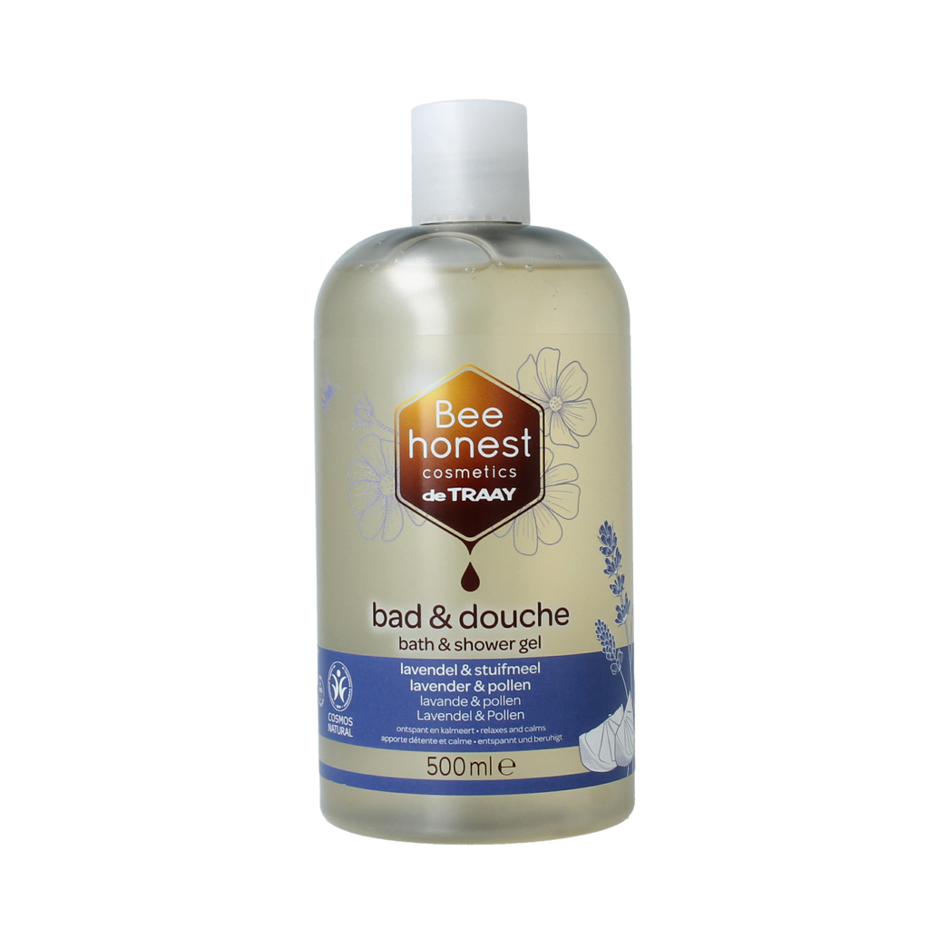 Traay Bee Honest Bad / douche lavendel & stuifmeel 500.00 Milliliter