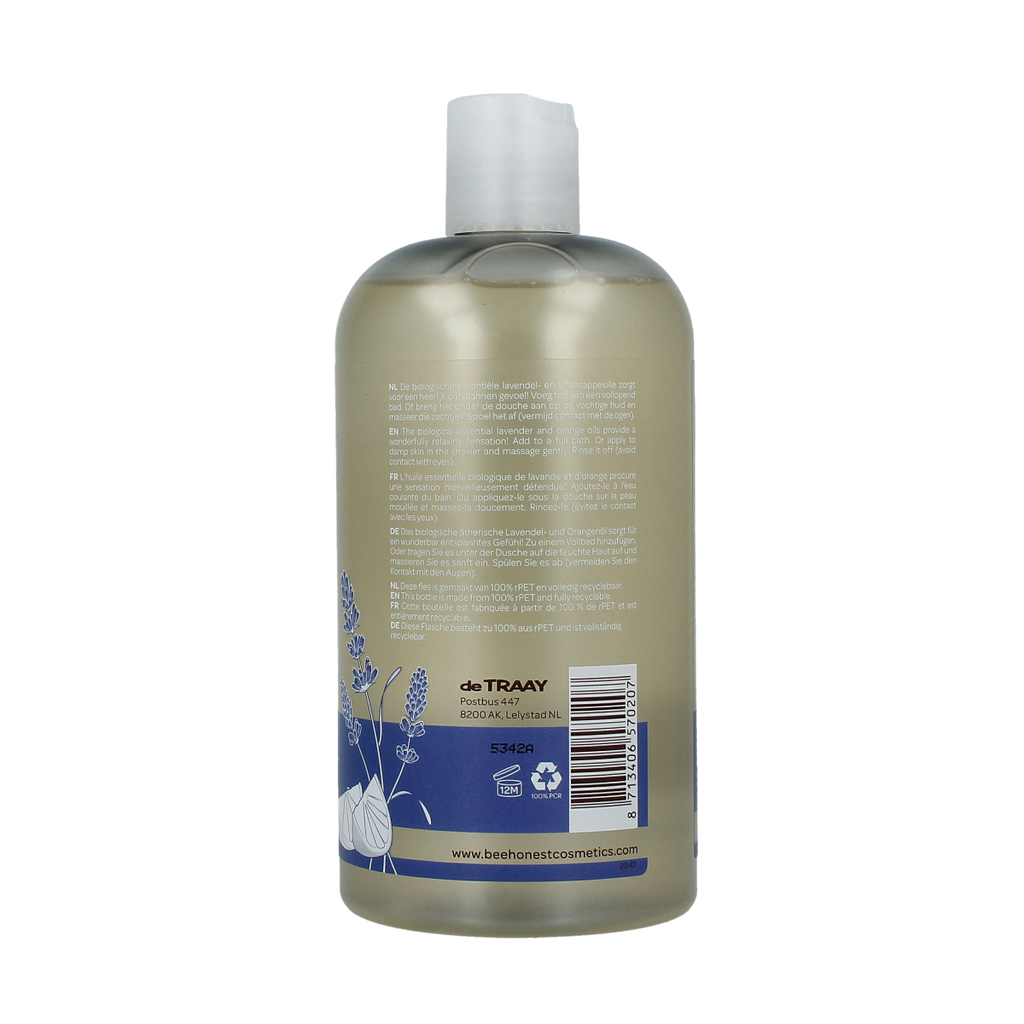 Traay Bee Honest Bad / douche lavendel & stuifmeel 500.00 Milliliter