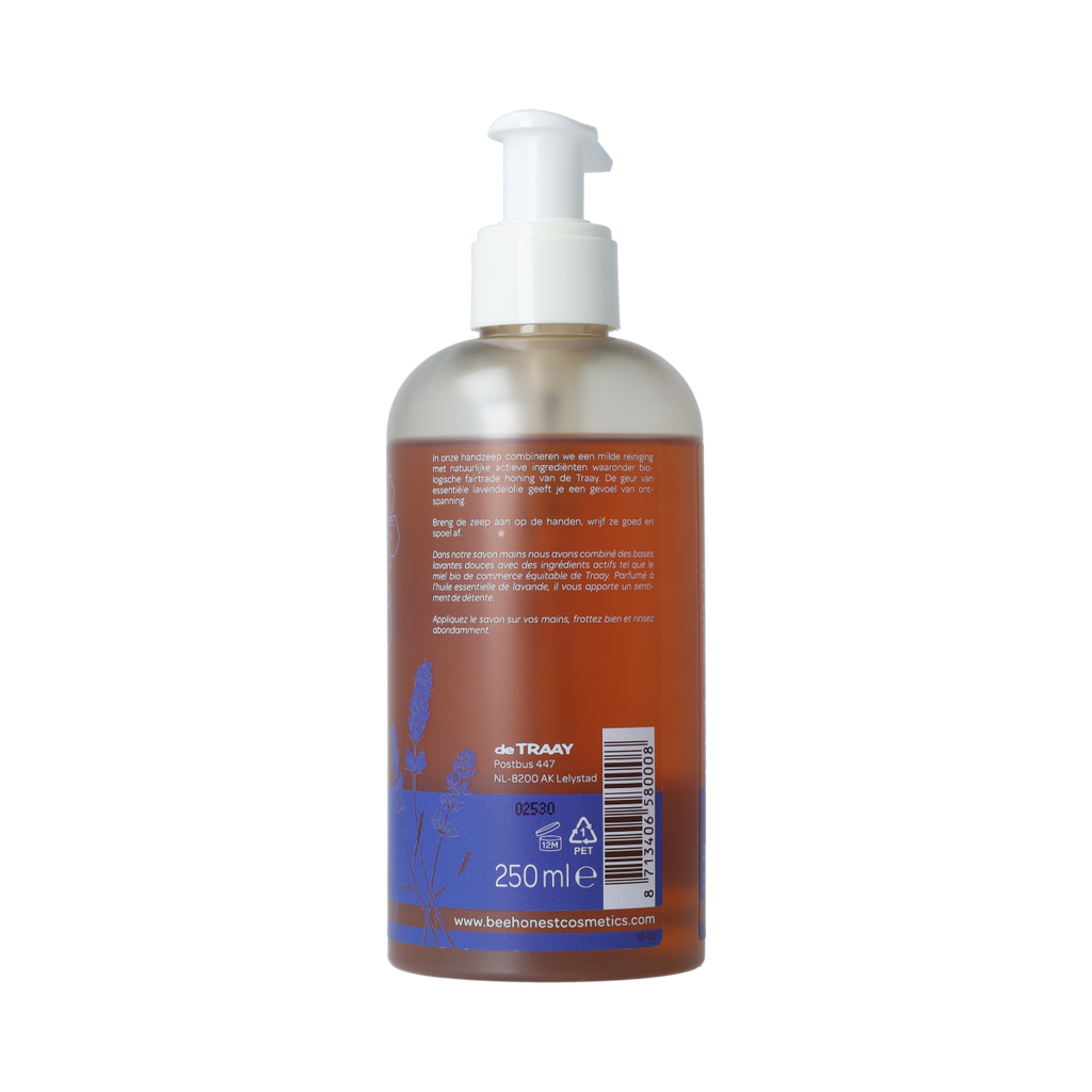 Traay Bee Honest Handzeep lavendel 250.00 Milliliter