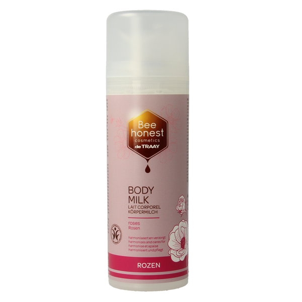 Traay Bee Honest Bodymilk rozen 150 Milliliter