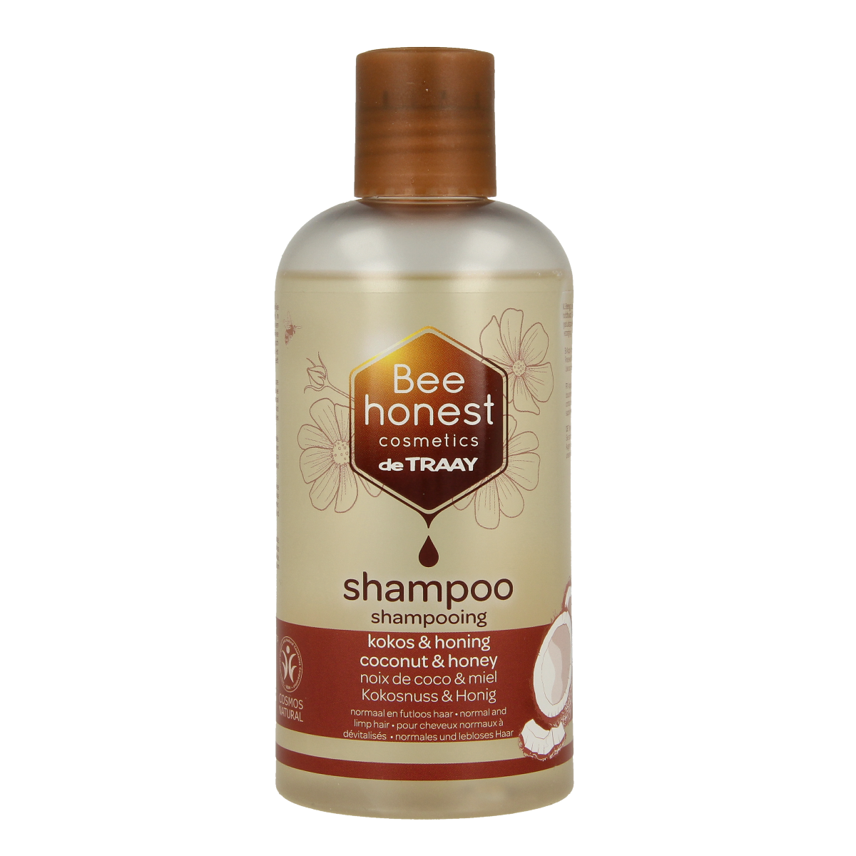 Traay Bee Honest Shampoo kokos & honing 250.00 Milliliter