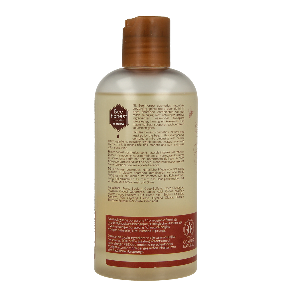 Traay Bee Honest Shampoo kokos & honing 250.00 Milliliter