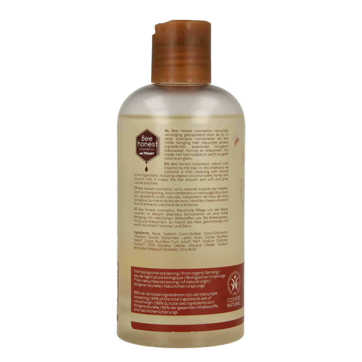 Traay Bee Honest Shampoo kokos & honing 250.00 Milliliter