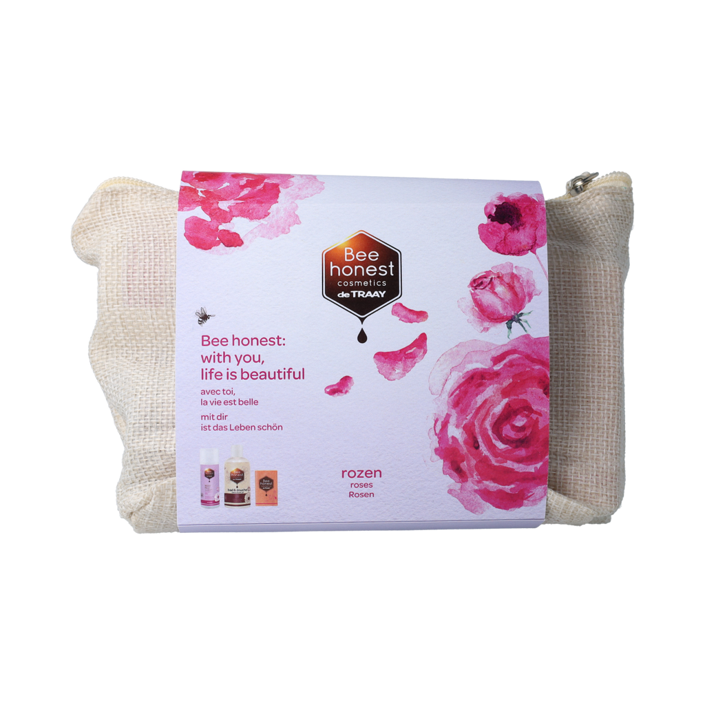 Traay Bee Honest Geschenkverpakking rozen 1.00 Set