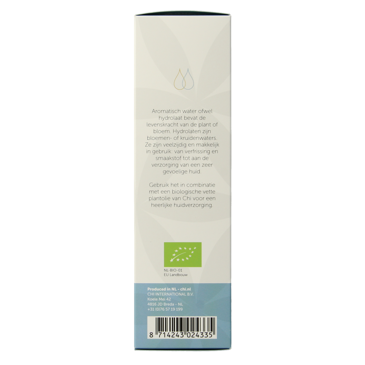 Chi Korenbloem hydrolaat eko bio 150.00 Milliliter