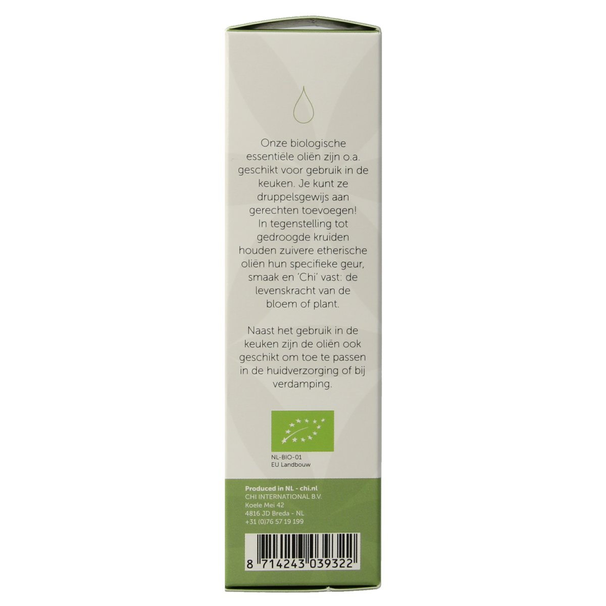 Chi Rozemarijn kamfer etherische olie bio 10.00 Milliliter
