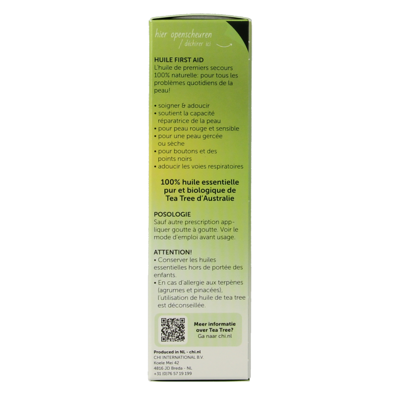 Chi Tea tree (eerste hulp) bio 10 Milliliter