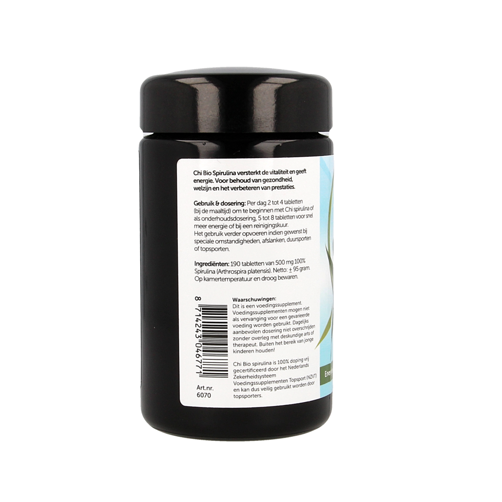 Chi Spirulina 500mg tabletten bio 190.00 Tabletten