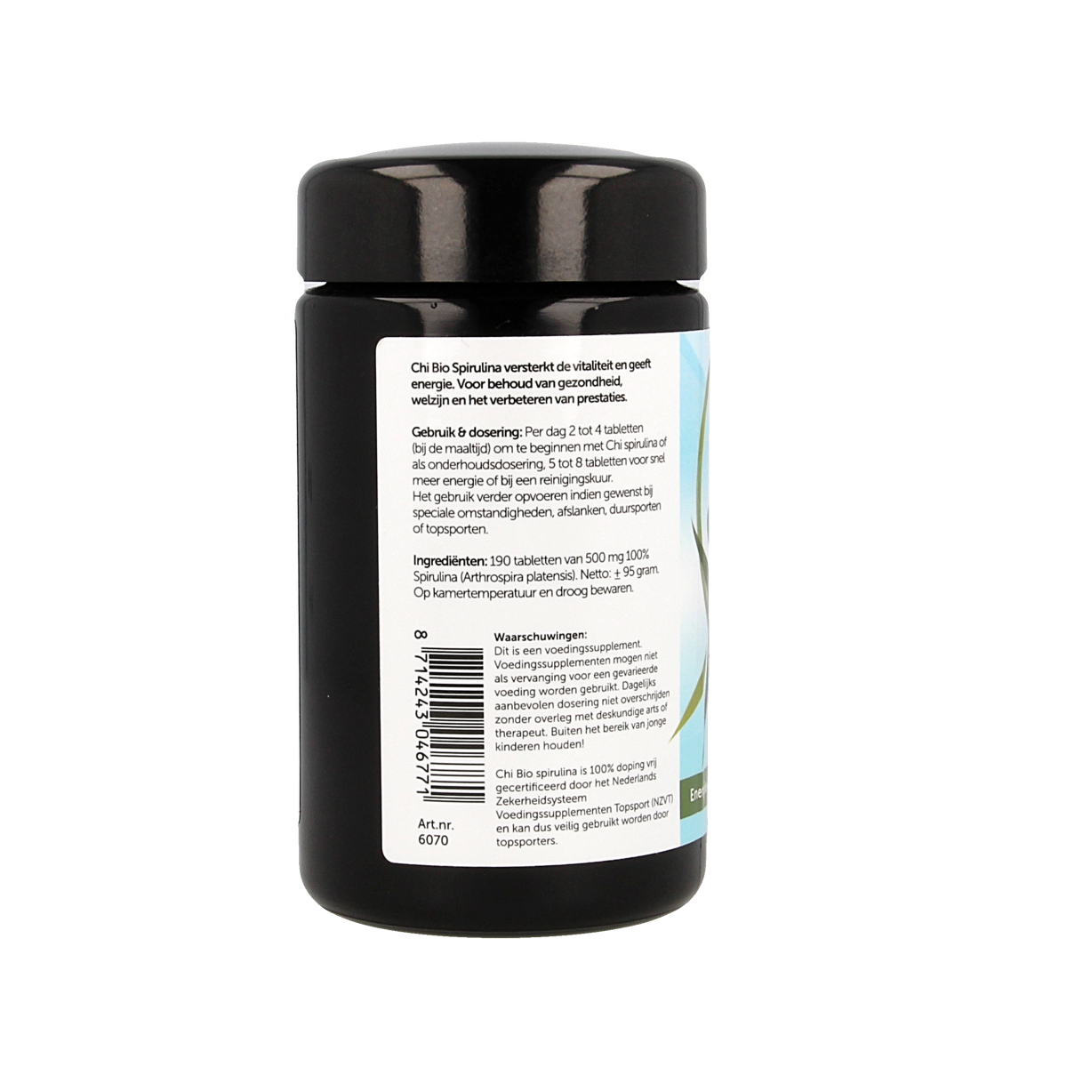 Chi Spirulina 500mg tabletten bio 190.00 Tabletten