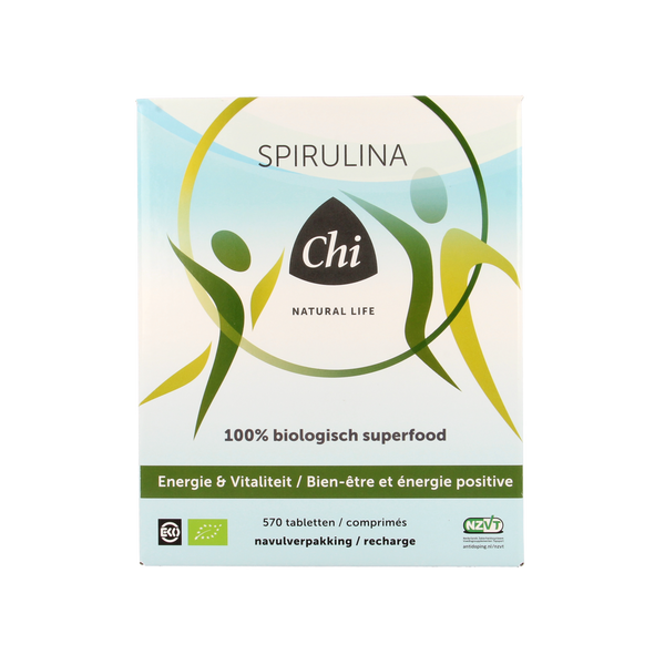 Chi Spirulina navul bio 570.00 Tabletten