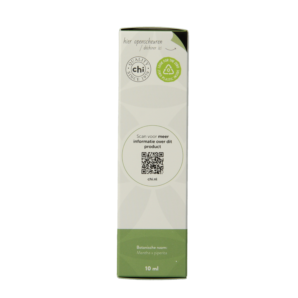 Chi Pepermunt Frankrijk etherische olie eko bio 10.00 Milliliter