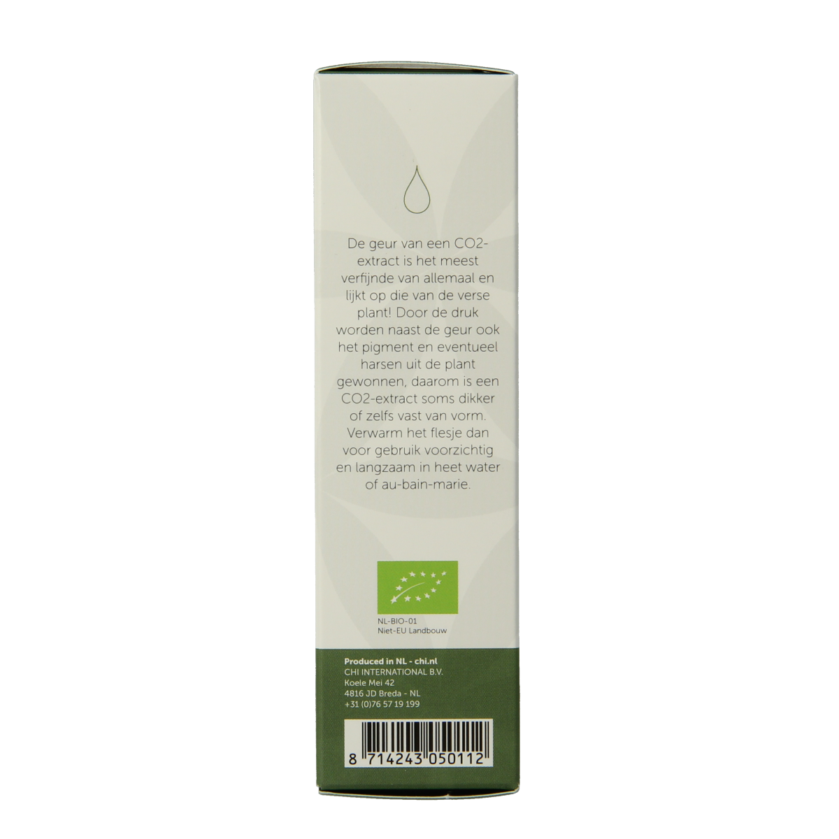 Chi Gember CO2 extract eko bio 2.50 Milliliter