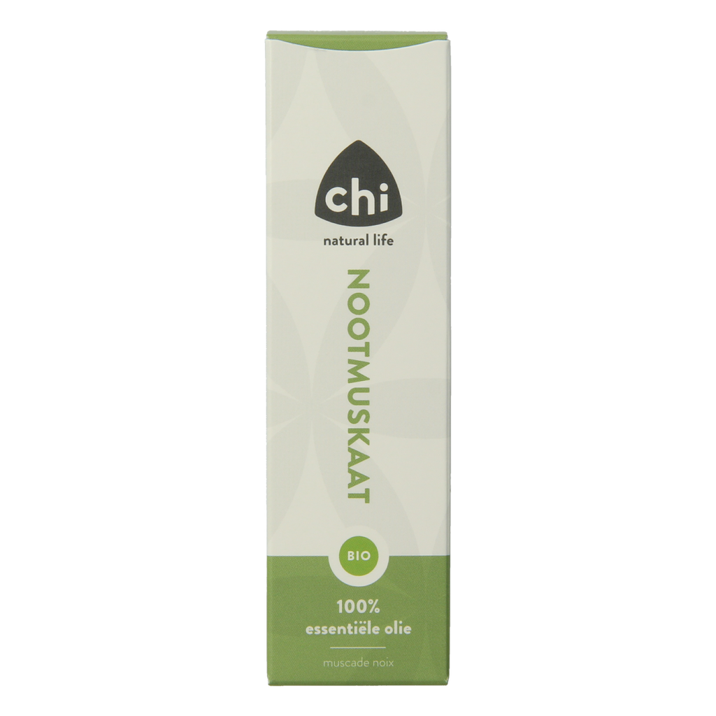 Chi Nootmuskaat olie eko bio 10.00 Milliliter