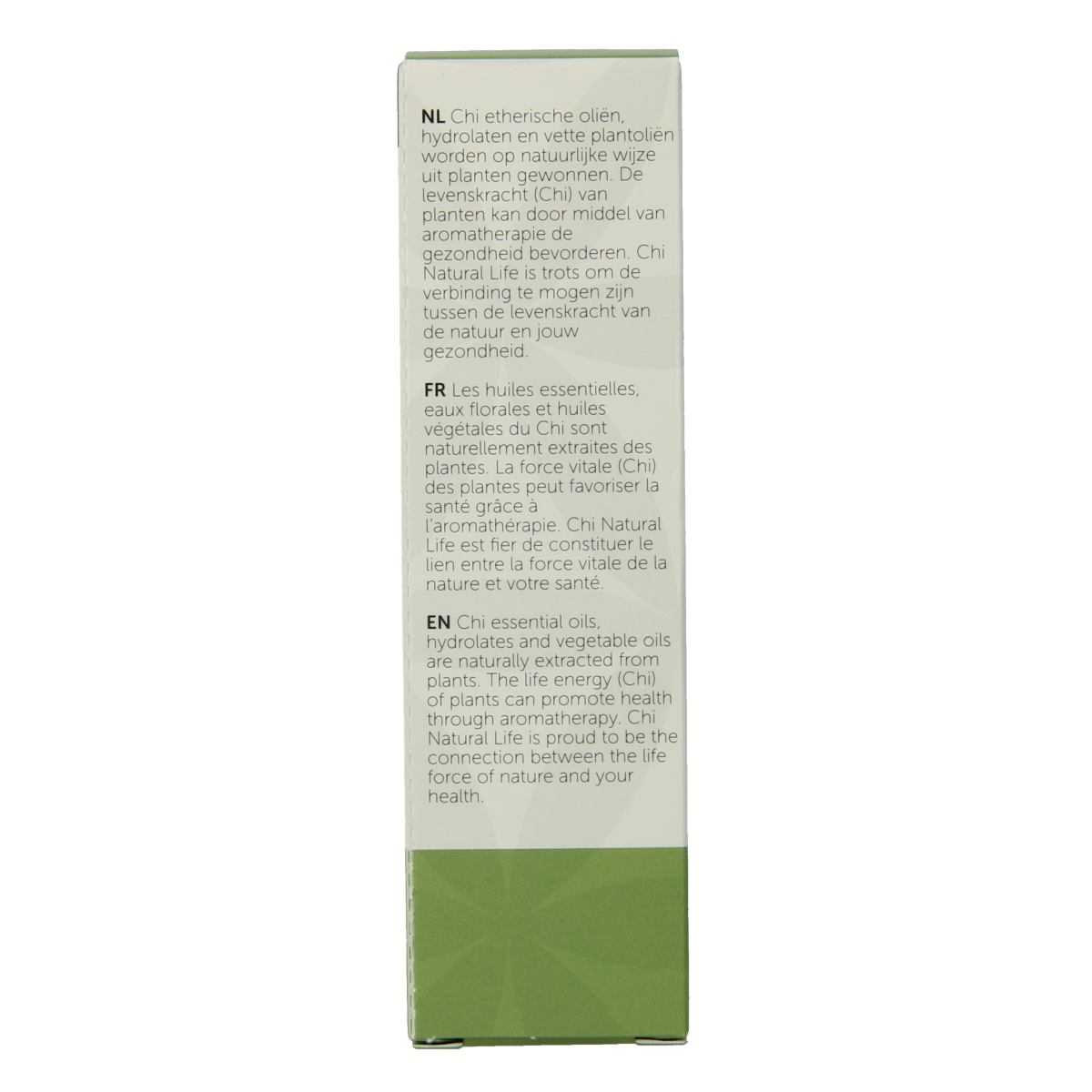 Chi Nootmuskaat olie eko bio 10.00 Milliliter