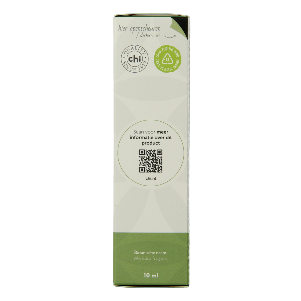 Chi Nootmuskaat olie eko bio 10.00 Milliliter