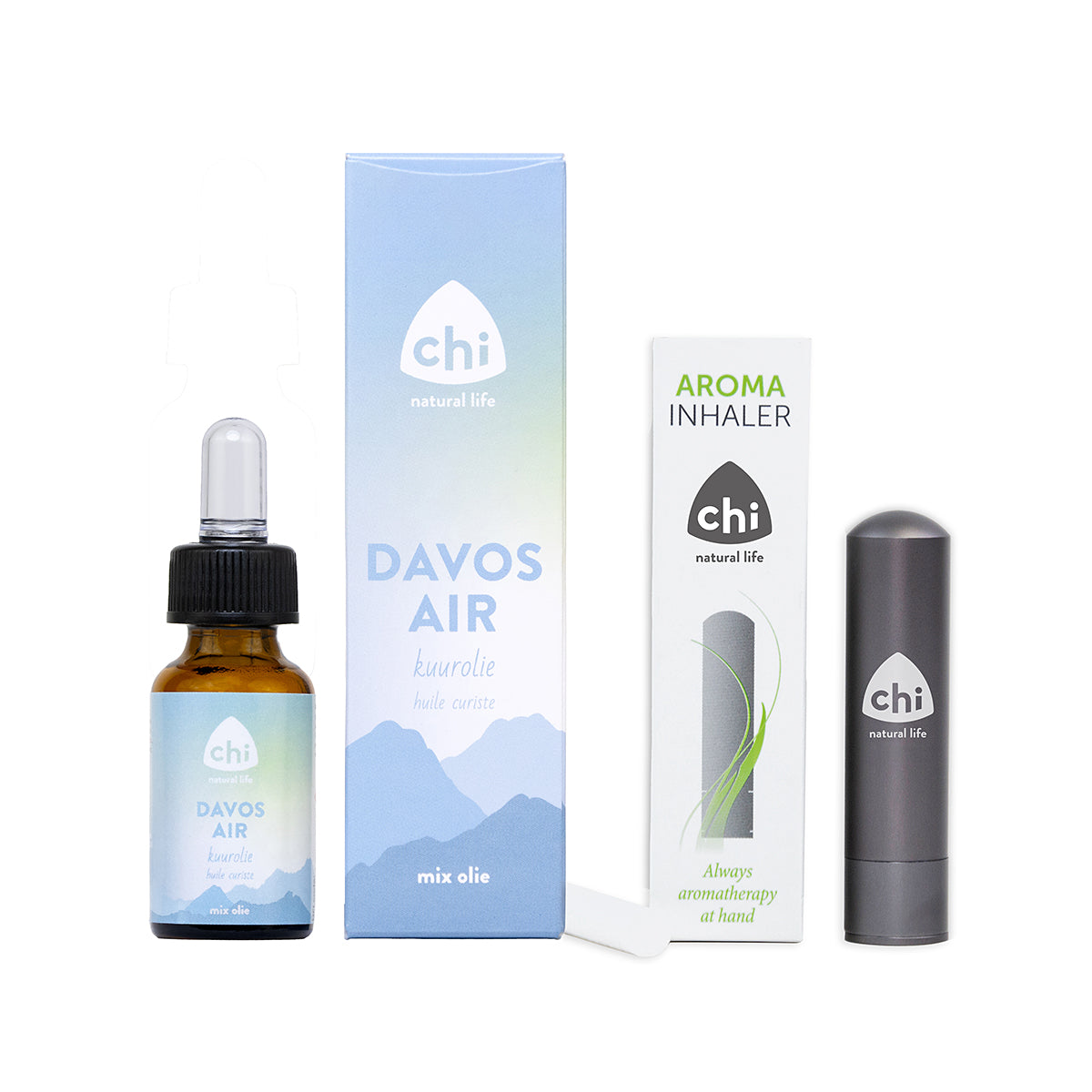 Chi Aroma inhaler + Davos kuurolie 10.00 Milliliter