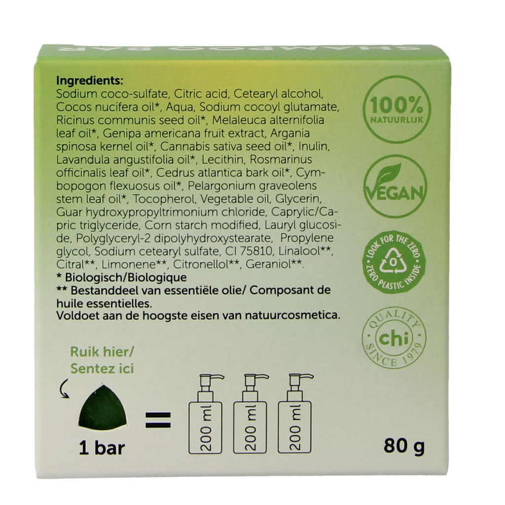 Chi Tea tree shampoo bar 80.00 Gram