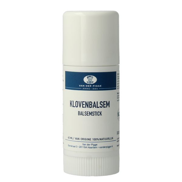 van der Pigge Klovenbalsem stick 40.00 Milliliter