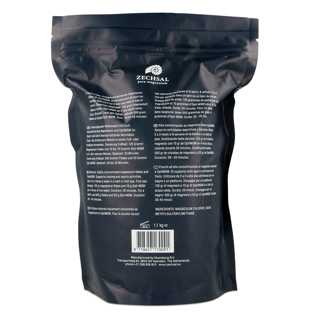 Zechsal Sport magnesium & opti MSM 1100.00 Gram